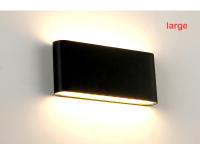 Lámpara De Pared Impermeable LED Moderna Para Exteriores Y Interiores Iluminación Minimalista Para Dormitorio Balcón Porche Jardín Decorativa Montaje En La Pared Material Aluminio - details 4