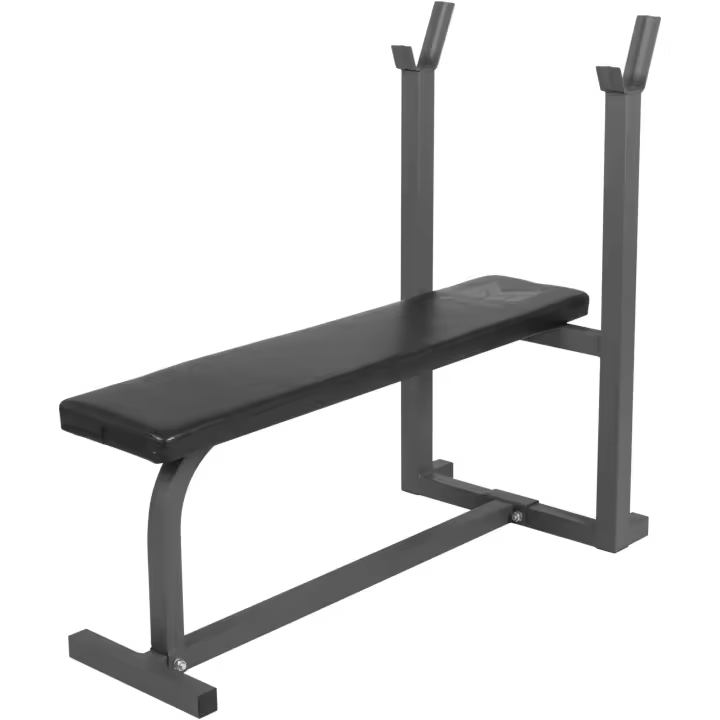 Gyronetics Banco plano E-Series con rack para barras - 1