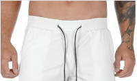 Shorts De Entrenamiento Para Hombre Negro Verano Secado Rápido 2 En 1 Pantalones De Gimnasio Y Correr Al Aire Libre Estilo Slim - details 16