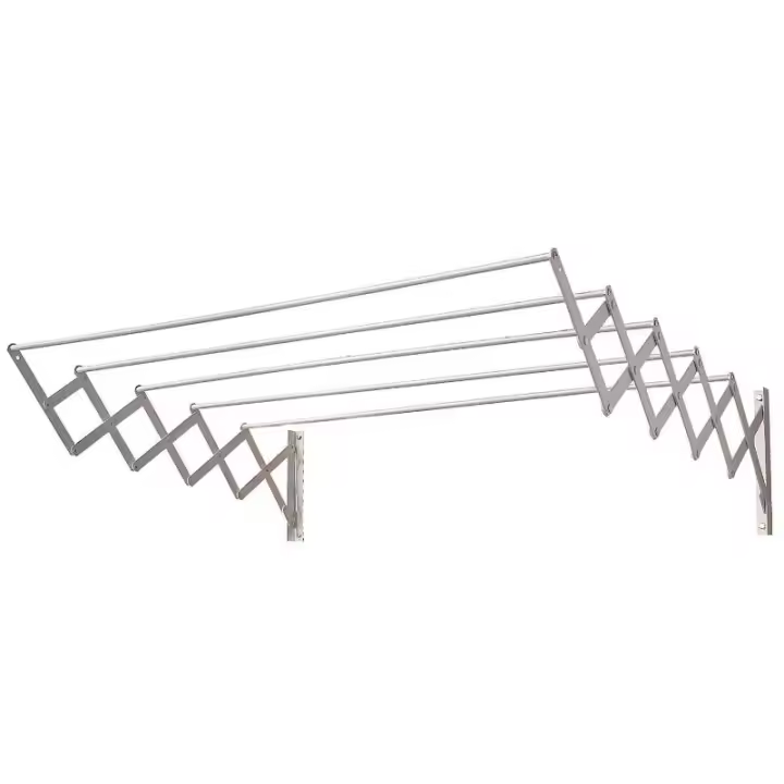 Tendedero extensible pared aluminio 1,40 metros - 1