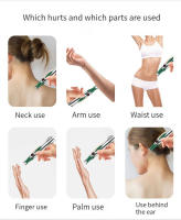 Bolígrafo De Masaje Electrico VamsLuna Herramienta De Relajación Corporal Tamaño Medio ABS TPR Control De Intensidad 9 Niveles - details 4