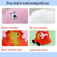 Peluche Peppa Pig Con George Y Su Familia Juguete De Peluche De Tamaño Grande Para Niños Regalo De Navidad Educativo Y Decorativo - details 4