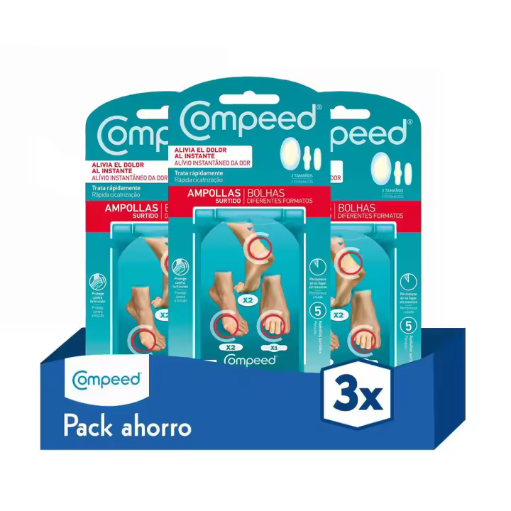 COMPEED Ampollas Surtido 5 uds - pack x3 - 1