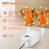 Shoe Dryer, Boot Dryer, Glove Dryer with Intelligent Timer, Foldable Design & Quick Drying Electric Shoe Dryer, Effectively Eliminates Odors and Antibacterial - details 1