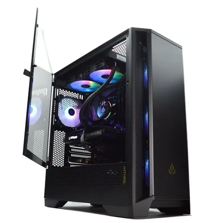 Torre ATX Forgeon Mithril ARGB Mesh Negra - 1