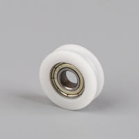 Rueda De Deslizamiento Para Puerta Y Ventana 626 Pulley Con Eje De 6*22*7MM Rueda Plana Ranura U Nylon Material De Inyección - details 10