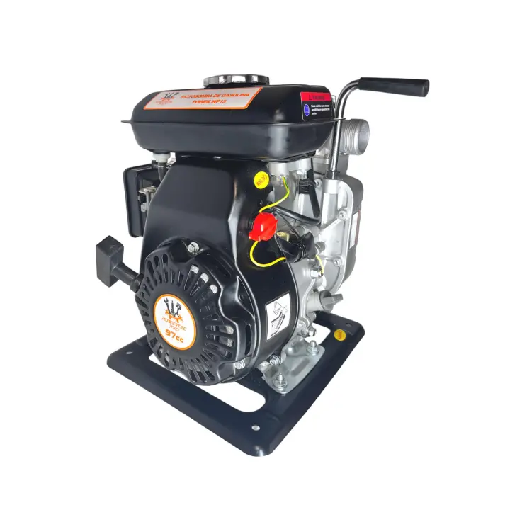 Motobomba gasolina de agua  POWERTEC PRO motor OHV con 96cc - 1