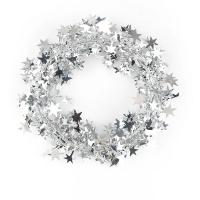 Guirnalda De Hierro Para Navidad Estrella Dorada Y Plateada Decoración De Árbol De Navidad DIY Para Fiestas Navideñas Y Año Nuevo Decoración Del Hogar - details 13