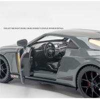 Modelo De Coche Supercar Ares GTR50 a Escala 1/32 En Aleación De Metal Con Sonido Y Luz Juguetes Colección Para Niños Regalos - details 5