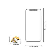 40pcs Pegatinas De PVC Impermeables Para Estudiantes Con Diseño De Perro Cartoon Decoración Para Moto Maleta Y Cuaderno - details 2