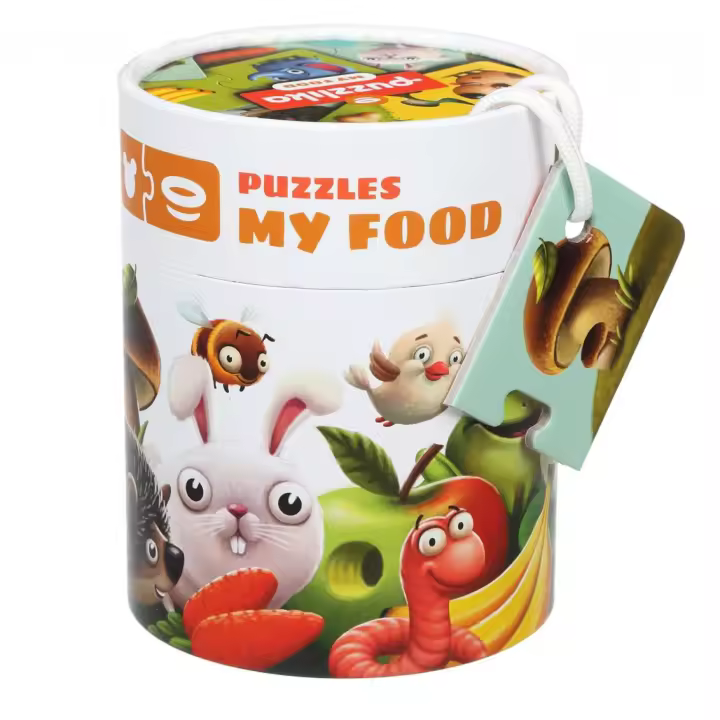 Puzzle Cubika Mi comida - 1