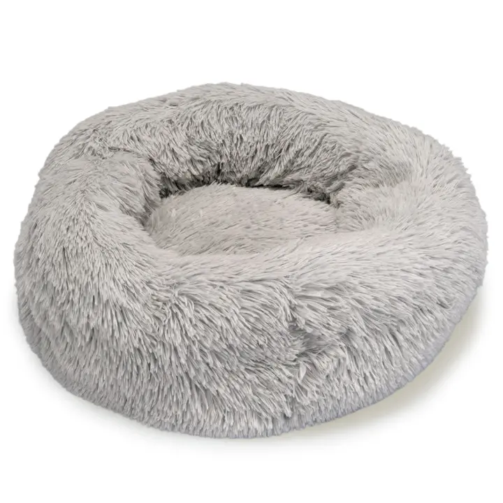 Cama Redonda Gris Claro 70cm - al Vacio - 1
