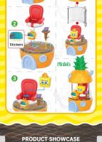 SpongeBob Caja Sorpresa Figura De Colección De Casa De Piña Feliz Modelo De Escritorio Para Niños Juguetes Regalo 6 Estilos - details 6