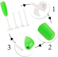 4pcs Vegetable Corer for Home Kitchen, 4 Sizes for Coring and Hollowing Out Vegetable, Fruit - details 0