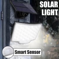 Lámpara De Pared Solar Con Control Remoto Y Sensor De Movimiento 160 LEDs Impermeable Para Iluminación Del Jardín Garage Y Atrás Del Patio - details 11