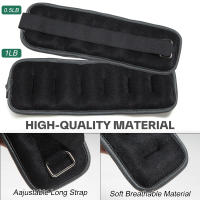 Pareja De Pesas Para Tobillo Y Muñeca Ajustables Para Hombres Y Mujeres 0.25kg/0.5kg Cada Paquete Pesas Para Fitness Con Correa De Neopreno - details 8
