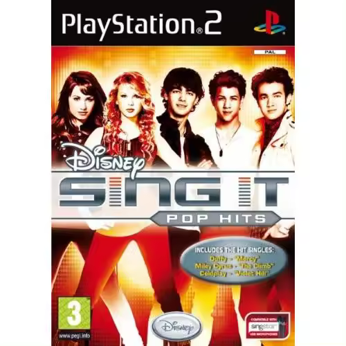 Disney Sing It 2 Pop Hits PS2 - [PAL ESP] - Nuevo - 1