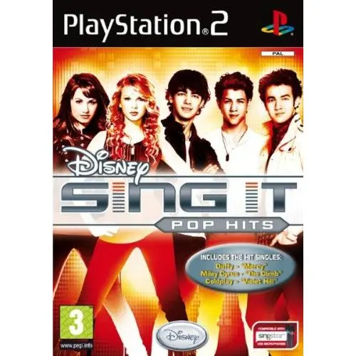 Disney Sing It 2 Pop Hits PS2 - [PAL ESP] - Nuevo - 1