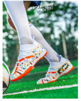 Zapatos De Fútbol FG/TF Para Hombres Y Mujeres Antideslizantes Duraderos Entrenamiento Al Aire Libre Microfibra - details 11