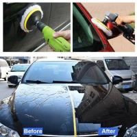 Nuevo Set De Pads De Pulido Para Coche Con Rueda De Lana Y Disco De Perforación 6/7 Pulgadas Herramientas De Cera Y Pintura Para Automóvil - details 3