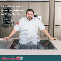 Set 4 Recipientes de Alimentos de Vidrio Borosilicato con Tapa Quttin – Set 4 Fiambreras - Juego de 4 Piezas (300cc, 550cc, 750cc, 1100cc) – Aptos para Microondas, Horno, Lavavajillas y Congelador – Resistentes a Altas y Bajas Temperaturas - details 2
