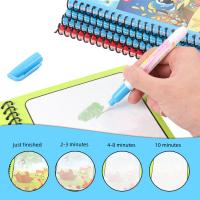 Libro Mágico De Aprendizaje Para Niños Con Pluma Juguete Educativo Montessori De Dibujo Y Colorido Para Bebés De 2 a 4 Años - details 3
