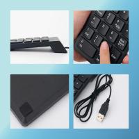 Mini Teclado numérico USB Teclado numérico USB Mini Teclado numérico Teclado numérico de 18 Teclas para computadora portátil PC de Escritorio Pro - details 5