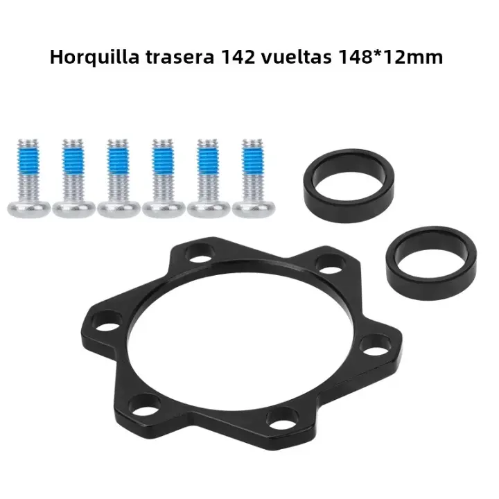 Kit De Conversión Para Bicicleta TANKE Adaptador De Horquilla Delantero 15x100mm a 110mm Y Trasero 12x142mm a 148mm Aluminio Aleación - 1
