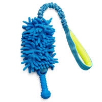 Juguete Interactivo Para Perros 1pc Peluche Resistentes Al Masticar Con Bola De Cordón Para Aliviar La Boredom yEducación - details 7