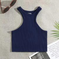 Chaleco De Yoga Para Mujer Con Alta Elasticidad Top De Deporte Fitness Ropa De Gimnasio Estilo Urban Tank Top - details 7