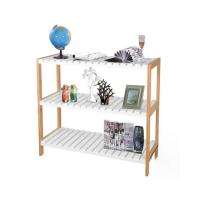 STARLEY-Estanteria de bambú 3 niveles,Estantería Multiusos con Baldas,Organizador para Entrada, Pasillo, Baño 70x35x76.2cm - details 4