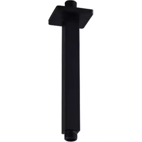 VALAZ SOPORTE  TECHO CUADRADO NEGRO MATE - 1