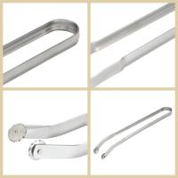 Pinzas Para Barbacoa Profesionales De Acero Inoxidable Con Mango Largo Herramienta De Cocina Para Asar Y Girar Salchichas Utensilios De Cocina No Atrapa Adhesivos - details 1
