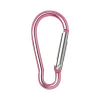 Llavero De Aluminio Carabiner Para Camping Al Aire Libre Y Escalada Kit De 5/10/50/100 Piezas Abrazadera De Botella De Agua Clip De Llave Accesorios De Escalada - details 2