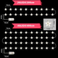 Luz De Hada LED 4M CR2032 Decoración De Navidad Para Bodas Y Fiestas En La Habitación Cadena De Estrellas Guirnalda De Luces Calidad De Luz Cálida Y Blanca Sin Control Remoto - details 3