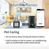 Tuya Smart Universal IR Remote Control Con Sensor De Temperatura Y Humedad Para Aire Acondicionado TV AC Compatible Con Alexa Google Home Yandex - details 11