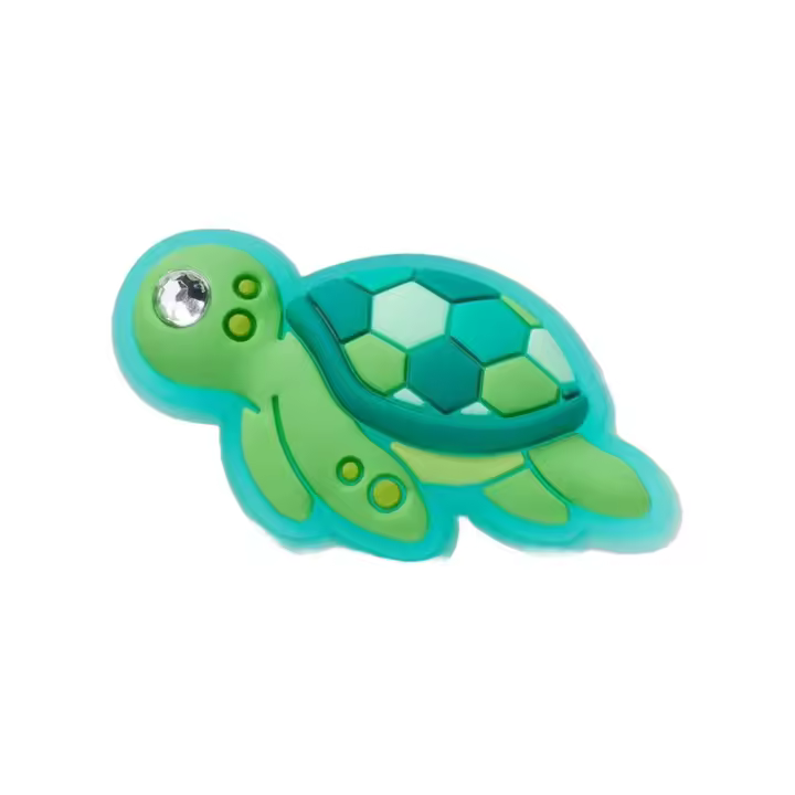 Pin Crocs Tortuga Gem Sea Turtle - 1