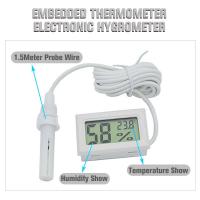 Mini Higrómetro Y Termómetro Digital LCD Con Sensor Monitor Para Apicultura Detector De Humedad Portátil Y Conveniente - details 1
