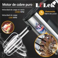 Batidora de Varillas 750W, 5 Velocidades + Turbo, Amasadora con Ganchos y Varillas. Potente, ergonómica y fácil de limpiar. Ideal para repostería, bollería y cocina casera. - details 5