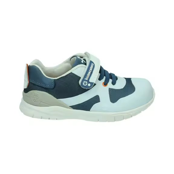 Zapatillas Biomecanics 222253-A azul blanco niños - 1