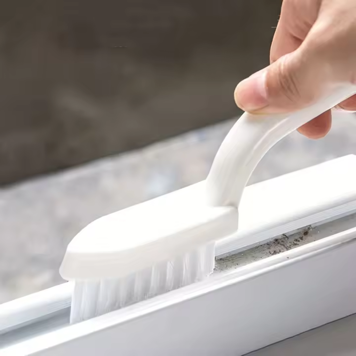 Cepillo De Limpieza Eficiente Para Ranuras 1pc Ergonómico Portátil Para Limpieza Profunda Espacios Tensos Material Plástico - 1