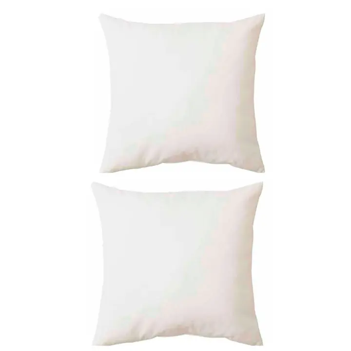 Pack de 2 Unidades. Cojines Decorativos , Cojín Acolchado Para el Hogar, Almohadón Relleno de Fibra Hueca, Para el Sofá o el Coche, en Todos los Tamaños 40x40  50x50 55 x55 60x60 - 1