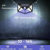 Foco Solar Exterior Sanda 100 LED 1350 Lúmenes - details 1