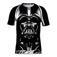 Camiseta Gráfica Star Wars Para Hombres Y Mujeres Darth Vader Y Trasnochadores Estilo Casual Transpirable Para Verano - details 6