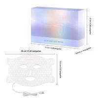Máscara De Luz LED Para El Rostro 7 Colores Terapia De Silicona Photon Máscara De Belleza Para Levantar La Cara Anti Engrasado Control De Aceite Blanqueamiento Y Reparación De Piel - details 3