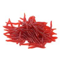 100pcs Bote De Polillas Suaves Simuladas Biónicas Sancho Artificial Pesca Cebo Realista Para Agua Dulce Y Mar Lanzamiento De Caña De Pescar - details 7