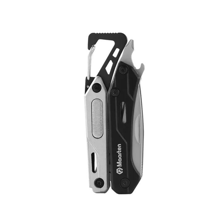 Multiherramienta Maarten 9-en-1 Con Cuchillo De Bolsillo De Acero Inoxidable Herramienta Móvil De Sobrevivencia Con Destornillador Y Aretes - 1