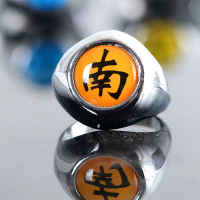 10PCS/set Anillos De Metal Anime Naruto Akatsuki Itachi Accesorios De Cosplay Juguetes Para Niños Figura De Acción Regalo - details 3