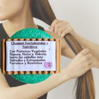 Champú Sólido Fortalecedor y Nutritivo. Proteínas Vegetales. Pumarshop Cinnia Natura. Fragancia Océano - details 0