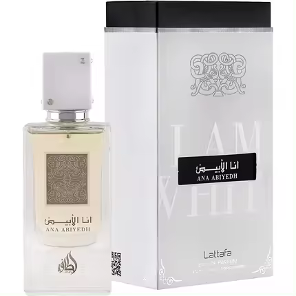 LATTAFA Ana Abiyedh I Am White Eau de Parfum Vaporizador Unisex 60ml Para Mujer - 1